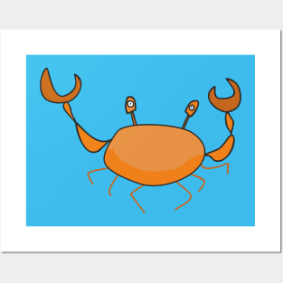 Crab Posters and Art